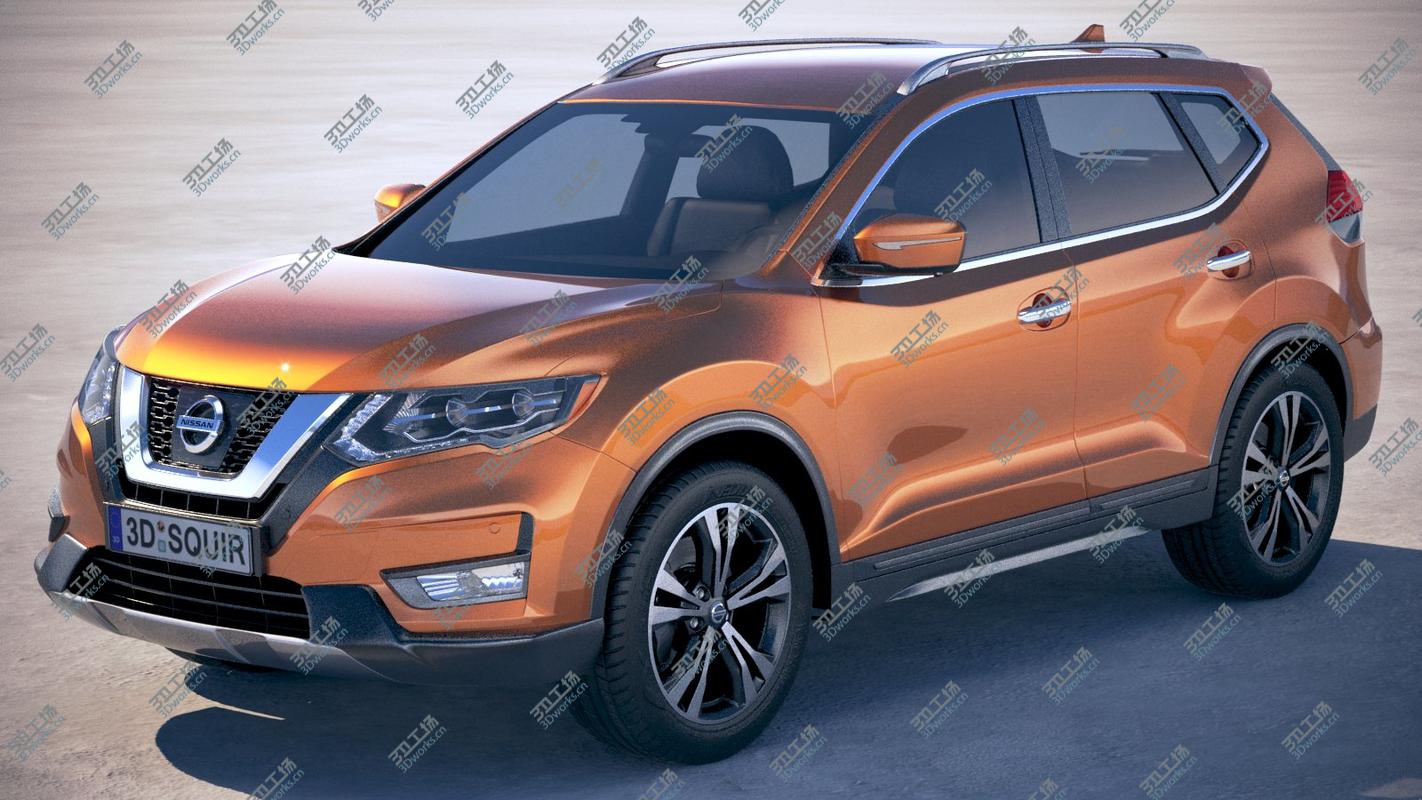 images/goods_img/20210319/Nissan X-Trail Crossover 2018 3D model/1.jpg